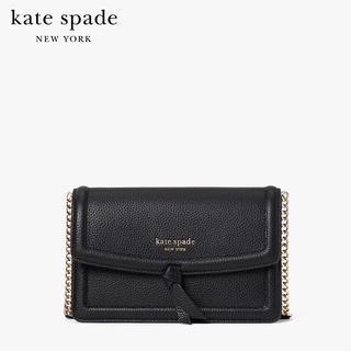 KATE SPADE NEW YORK KNOTT FLAP CROSSBODY K7828 กระเป๋าสะพายข้าง