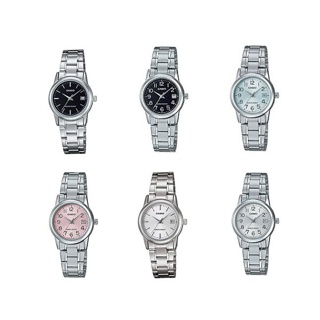 [ลด7% 1015SITEWIDE450] CASIO ของแท้ LTP-V002D LTP-V002G LTP-V002L LTP-V002GL นาฬิกาผู้หญิง รับประกัน 1 ปี LTPV002 LTPV00