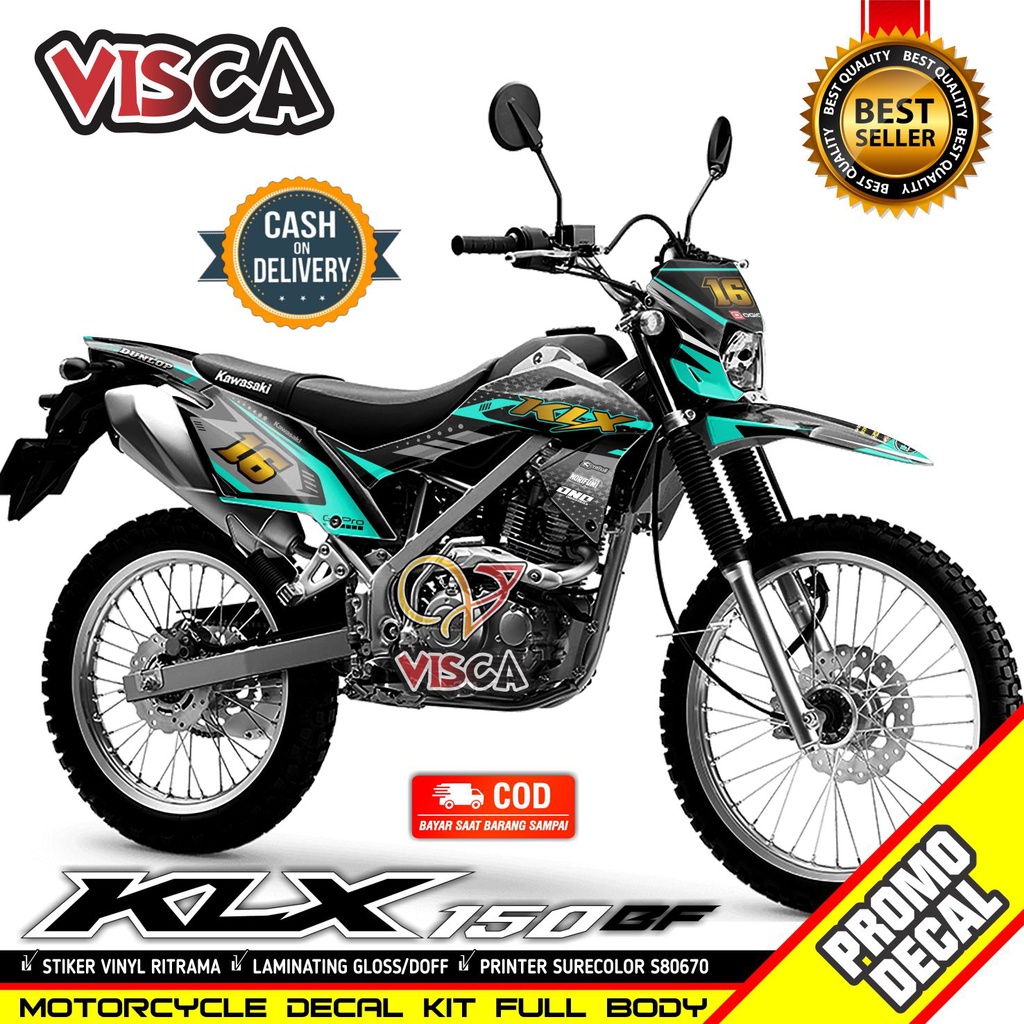 Decal Klx Bf Full Body Cool สติกเกอร์ Klx 150 Bf Cool Decal Klx 150 Bf Full Body ใหม่ล่าสุด Dekal Kl