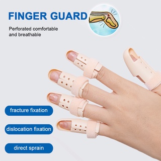 Mallet Finger เฝือกนิ้ว มือพลาสติกสีเนื้อ ใช้ดามนิ้วสำหรับการรักษา ดัดนิ้วให้อยู่ในรูปเดิม ใส่อาบน้ำได้ ไม่อับชื้น