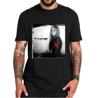 Under My Skin เสื้อยืดลําลอง ผ้าฝ้าย 100% แขนสั้น พิมพ์ลายนักร้องร็อค Under My Skin Avril-Lavigne Pop Puck Rock ไซซ์ EU