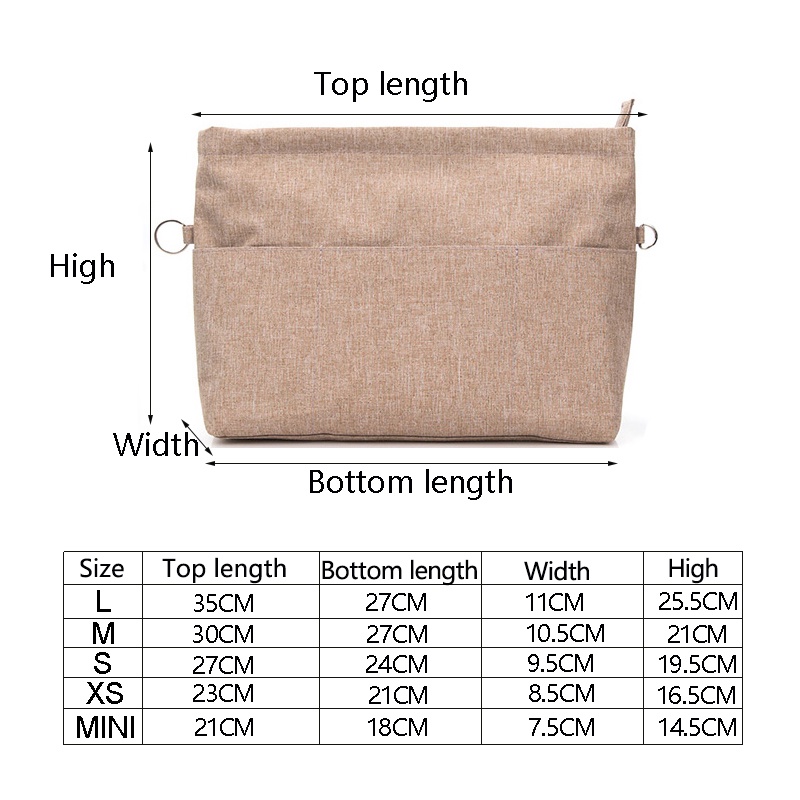 Evertoner กระเป๋าเครื่องสําอาง ผ้าออกซ์ฟอร์ด คุณภาพสูง สําหรับผู้หญิง - รูปที่ 3