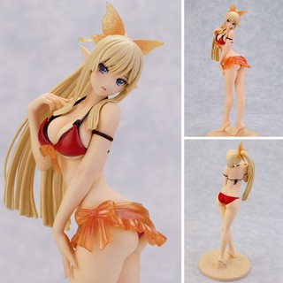 Figure ฟิกเกอร์ Model โมเดล จากเกมส์ Shining Resonance Refrain ตัวละคร Kirika Towa Alma ชุดว่ายน้ำ