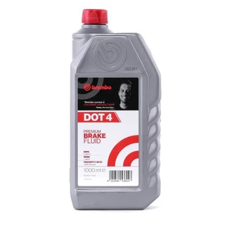 BREMBO น้ำมันเบรค DOT4 DOT4Lv และ DOT5.1 ขนาด 500ml และ 1,000ml จาระบีเบรค