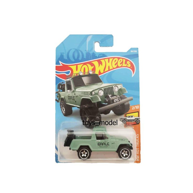 Hotwheels รุ่น Jeepster Commando เขียว