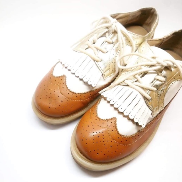 โค้ดส่วนลด 100฿ NEWJIAI [NUOVO] รองเท้าออกฟอร์ด แบรนด์เกาหลี มือสอง