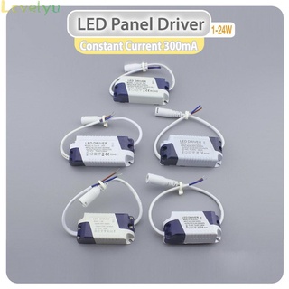 &lt;READY STOCK&gt;LED PANEL DRIVER 300MA CONSTANT CURRENT 3W 6W 12W 18W 24W DC LED POWER-SUPPLY100% brand new！