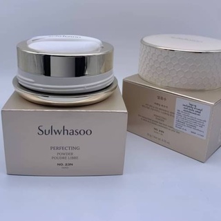 แป้งฝุ่น ไซส์ปกติ มีกล่อง 20กรัม Sulwhasoo Perfecting Powder 20g. เคาเตอร์1,900บาท #01 Translucent #21N Beige #23N Sand