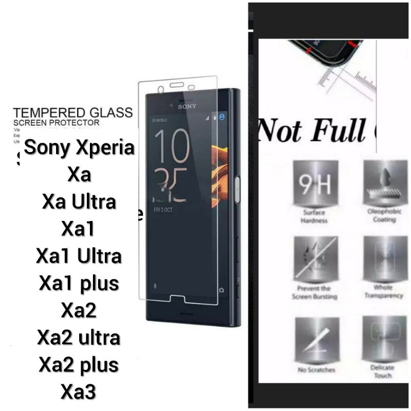 LAYAR กระจกนิรภัย Sony Xperia XA / XA Ultra / XA1 Plus / XA1 Ultra / XA2 / XA2 Ultra ป้องกันรอยขีดข่