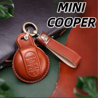 MINI Cooper Premium Leather Key Case COUNTRYMAN CLUBMAN F55 F56 F57 F58 F60 Key Case