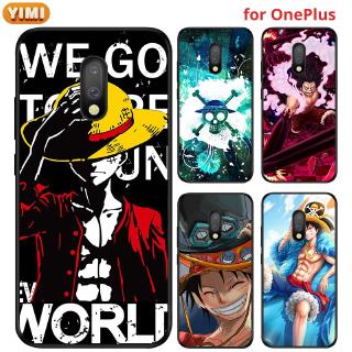 เคส Oneplus 6 7 8 6T 7T 8T 9 Pro มือถือสำหรับเคสโทรศัพท์มือถือลายลูฟี่สําหรับ