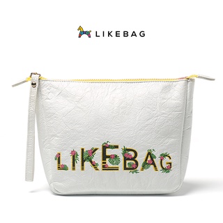 LIKEBAG ต้นฉบับแฟชั่นกระเป๋าแต่งหน้าเรียกคืนวิธีโบราณกระเป๋าคลัทช์ล้างกระดาษคราฟท์วัสดุป้องกันสิ่งแวดล้อมกระเป๋าช้อปปิ้งกระเป๋าเครื