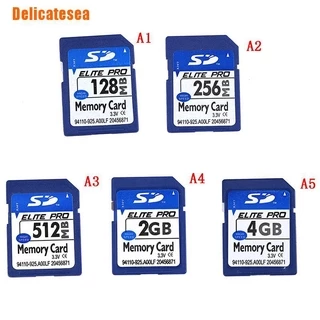 การ์ดหน่วยความจํา 128 Mb 256 Mb 512 Mb 2gb 4gb