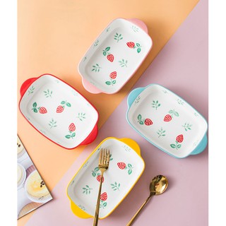 พร้อมส่ง จานเซรามิก จานเซรามิกญี่ปุ่น ถ้วยเซรามิก ถ้วยอบขนม