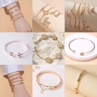 สร้อยข้อมือ สีทอง (gold)✨