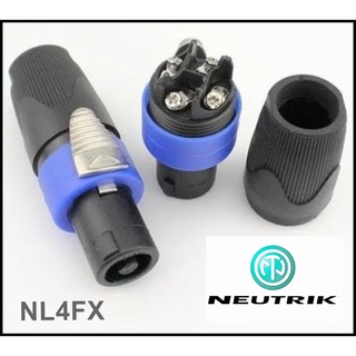 สั่งปุ๊บ ส่งปั๊บ🚀Neutrik ปลั๊กสเปคคอน NL4FX ของแท้ 💯% ราคา / ตัว