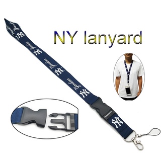 Yankee Ny สายคล้องโทรศัพท์มือถือพวงกุญแจสายคล้องพร้อมหัวเข็มขัด
