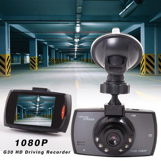 【เรือจากประเทศไทย】Spark pro 2K Dash Cam รถด้านหน้าและด้านหลัง 2 กล้อง 1080p 2.8 นิ้ว G30 Dash Cam Full HD