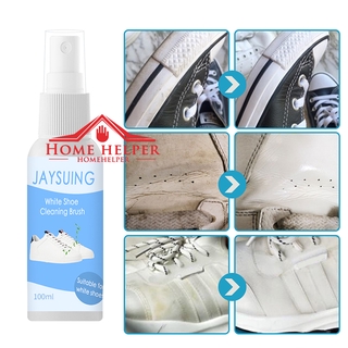 น้ำยาทำความสะอาดรองเท้า JAYSUING White Shoe Cleaning Brush  น้ำยาซักรองเท้า ซักแห้ง