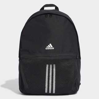 กระเป๋าเป้ 3-STRIPES ทรงคลาสสิก ซิปหน้าเป็นผ้าตาข่าย