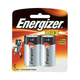 ENERGIZERถ่าน Energizer Alkaline Max E93 ไซส์ C ENERGIZER Energizer Battery Alkaline Max E93 Size C