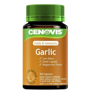 CENOVIS สูตร Garlic Colds &amp; Immunity