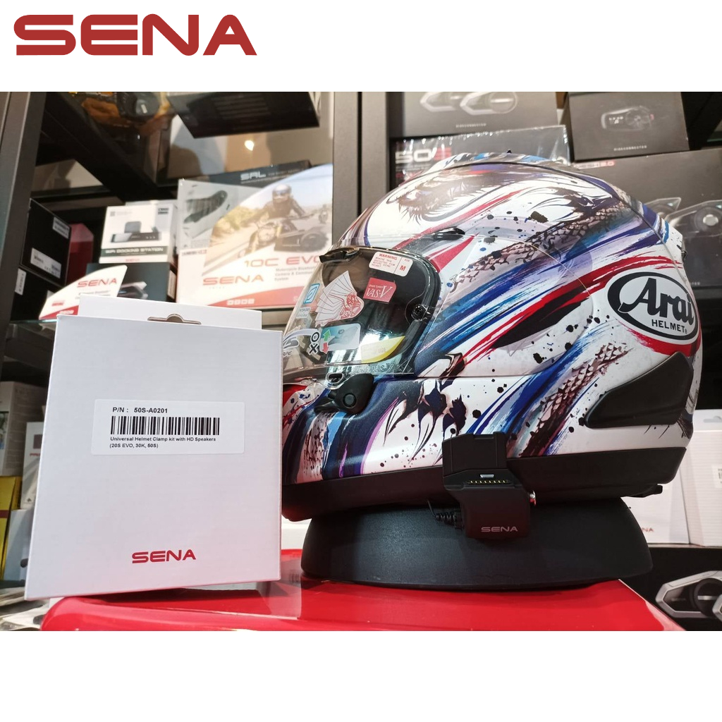 SENA Helmet Clamp kit ชุดขาครบเซ็ต SENA 50S/30K/20S Evo ประกัน 6 เดือน - รูปที่ 2
