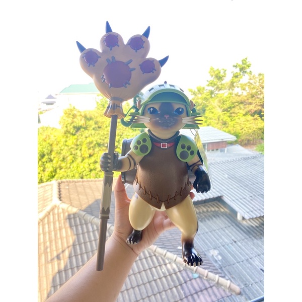 ถังป๊อปคอร์น  Monster Hunter Osaka USJ Universal Theater Japan Monster Hunter Ellu Cat 🐱