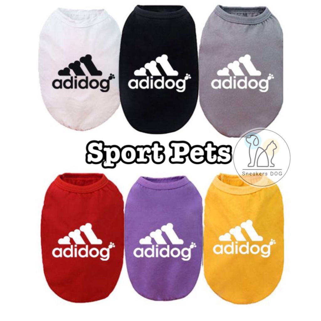 เสื้อผ้าสัตว์เลี้ยง ลาย sport pets เสื้อสุนัขและน้องแมว กระต่าย