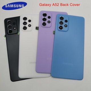 เคสแบตเตอรี่ด้านหลัง พร้อมเลนส์กล้อง แบบเปลี่ยน สําหรับ Samsung Galaxy a52 Galaxy a52 A 52 A525