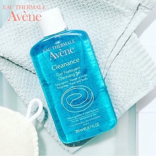 เจลล้างหน้าน้ำแร่อาเวน Avène Cleanance Cleansing Gel 200 ml🇫🇷ของแท้100%