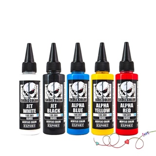 SKULL COLOR สีอะคริลิค ผสมสำเร็จ (สีเงา) 60 ml