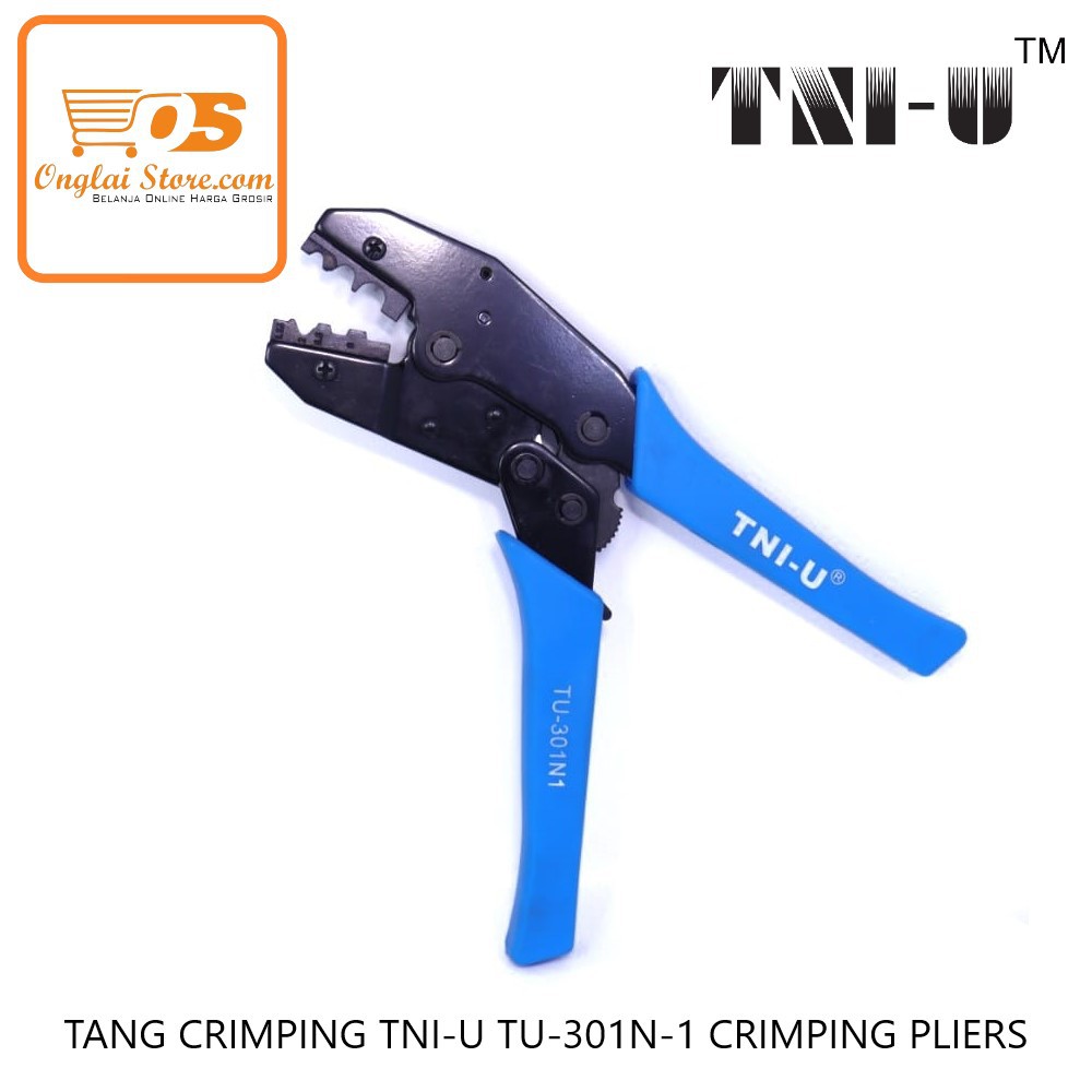 Original ทนทาน TNU U TU 301N คีมย้ําสาย LAN พร้อมที่จับแข็ง