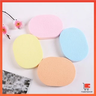 ฟองน้ำทำความสะอาดใบหน้า ฟองน้ำเช็ดหน้า พร้อมส่งในไทย ฟองน้ำล้างหน้า face wash sponge