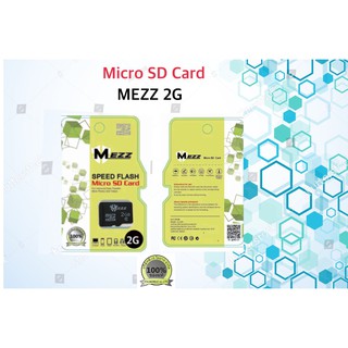 MEZZ เมมโมรี่การ์ด Micro SDHC 2GB Class 10 ของแท้ 100%