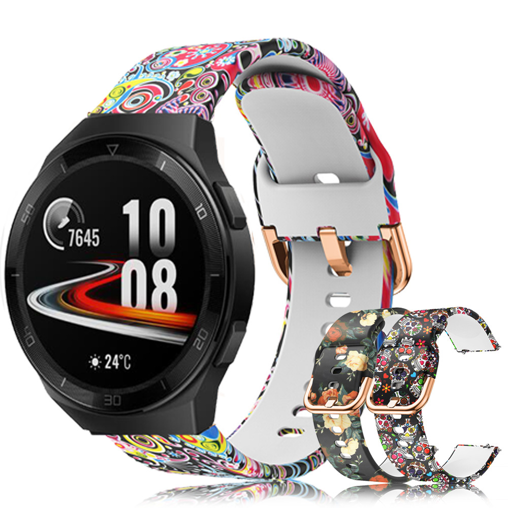 Huawei Watch gt 2e 46 มม. รูปแบบสายนาฬิกาซิลิโคน Huawei gt2e