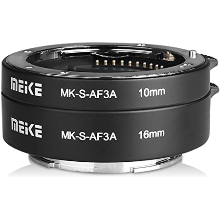 Meike MK-S-AF3A Macro Mount Auto Focus Extension Tube 10mm 16mm สําหรับ Sony - 99% ใหม่