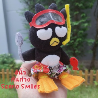 ตุ๊กตา แบดแบดมารุ Bad BADTZ-MARU PENGUIN SKIN DIVER PLUSH TOY SANRIO 2000 ขนาด6นิ้ว งานสะสม หายากมาก ลิขสิทธิ์แท้