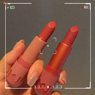 Herorange ลิปสติก เนื้อแมตต์ แบบนิ่ม ลายดอกไม้ ขนาดเล็ก ราคาไม่แพง สําหรับนักเรียน YUE