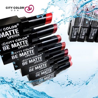 ลิปสติกเนื้อแมทท์ City Color Be Matte Lipstick