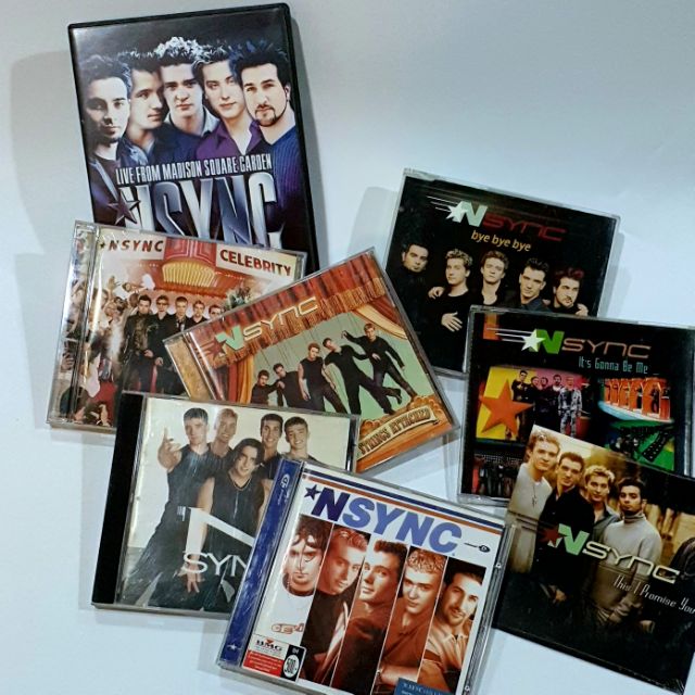 N'SYNC The Collection Cassette Tape, CD Single&Full Alubum/ DVD Concert