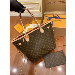 [ทักแชทก่อนสั่งซื้อ] Lv วัสดุหนังเป็นวัสดุหนังเกรด A ของอิตาลีแท้  งานดีสุด ขนาด: 32.x29x17 ซม.