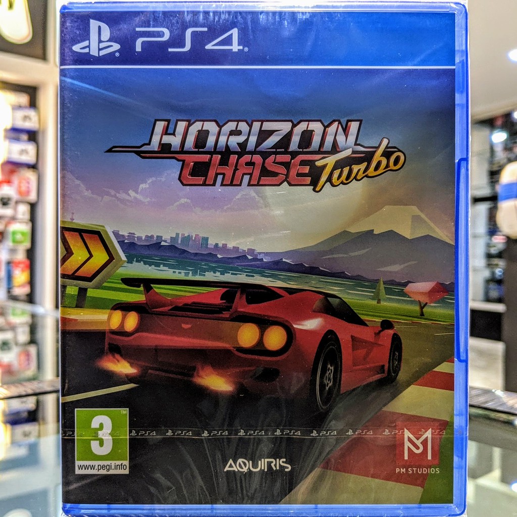 (ภาษาอังกฤษ) มือ1 PS4 Horizon Chase Turbo เกมPS4 แผ่นPS4 (เล่นกับ PS5 ได้ เล่น2คนได้ เกมรถแข่ง เกมแข่งรถ Racing Game)