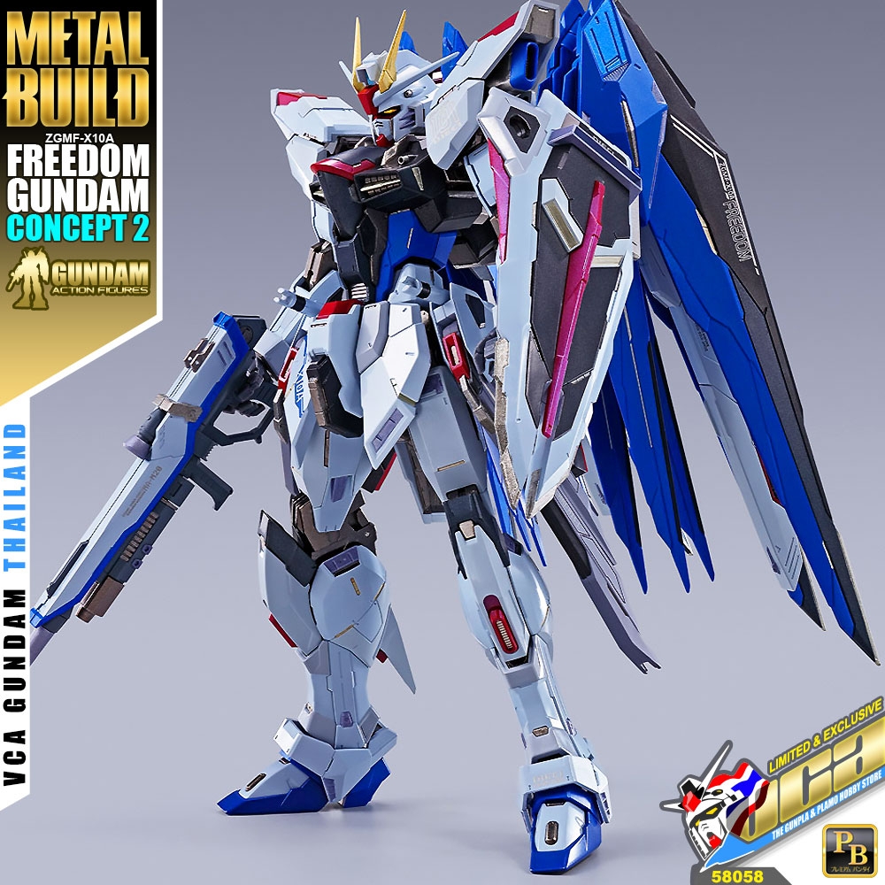 BANDAI TAMASHII NATIONS METAL BUILD FREEDOM GUNDAM CONCEPT 2 กันดั้ม