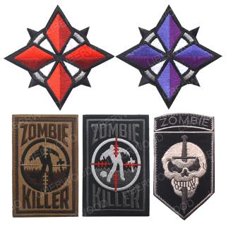 Sniper Zombie Killer Umbrella Corporation Costume Cosplay Patch  Patch badge tactical patches