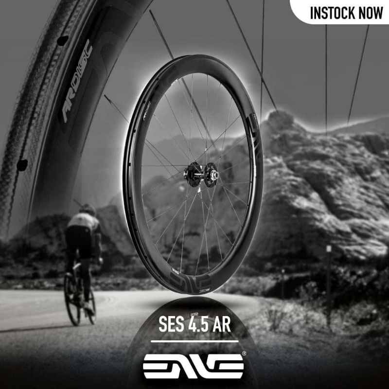 ล้อจักรยานเสือหมอบ Enve SES 4.5ARC Disc Enve 12/142 ของแท้💯