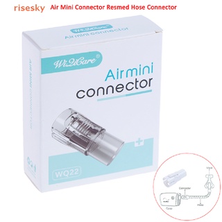 [risesky] 1Pcs Mini Hose Connector for CPAP Tube CPAP Accessories for Air Nasal Masks