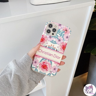 เคสโทรศัพท์มือถือลายดอกไม้สําหรับ Iphone 13 12 11 Pro Max Se2020 X Xr Xs Max 7 8S Plus