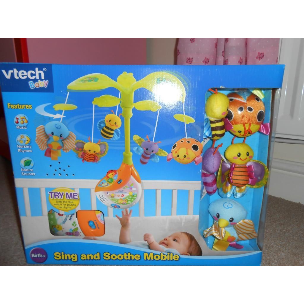 Vtech Sing and Soothe Mobile โมบายรูปต้นไม้พร้อมตุ๊กตา หมุนได้ พร้อม