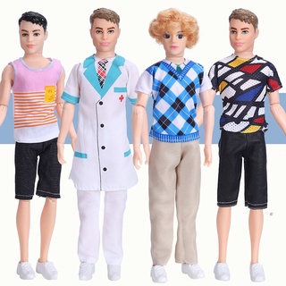 ตุ๊กตา Bjd Ken 1/6 พร้อมเสื้อผ้าลําลอง ขนาด 30 ซม. ของเล่นสําหรับเด็ก